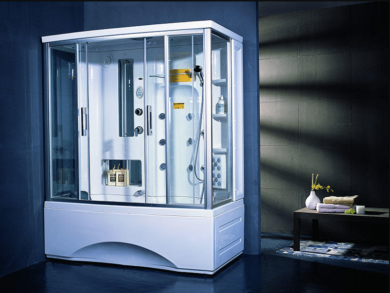 shower cabins with electric shower