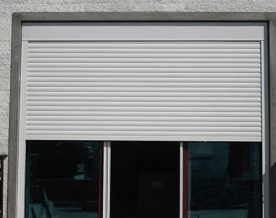 metal roll down shutters